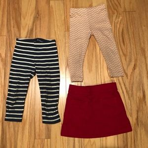 Bundle of 3 Tea Collection bottoms